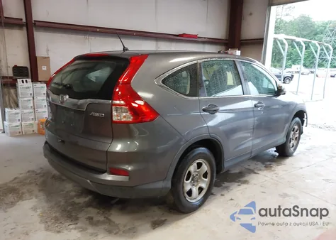 2015 Honda Cr-V Lx из США, поврежденный, VIN 5J6RM4H37FL104911
